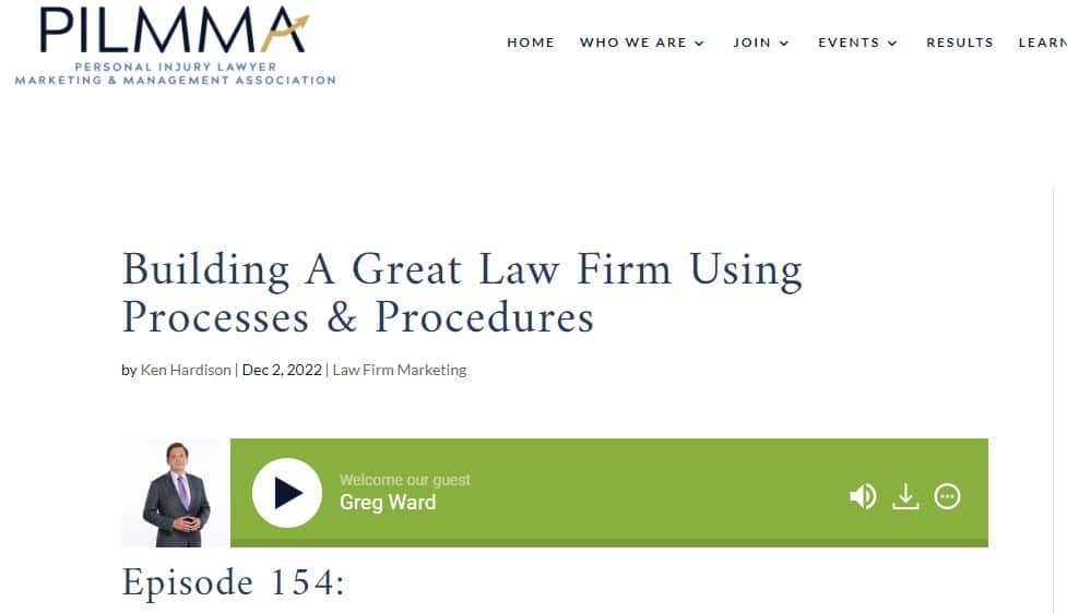 Grow your law firm podcast