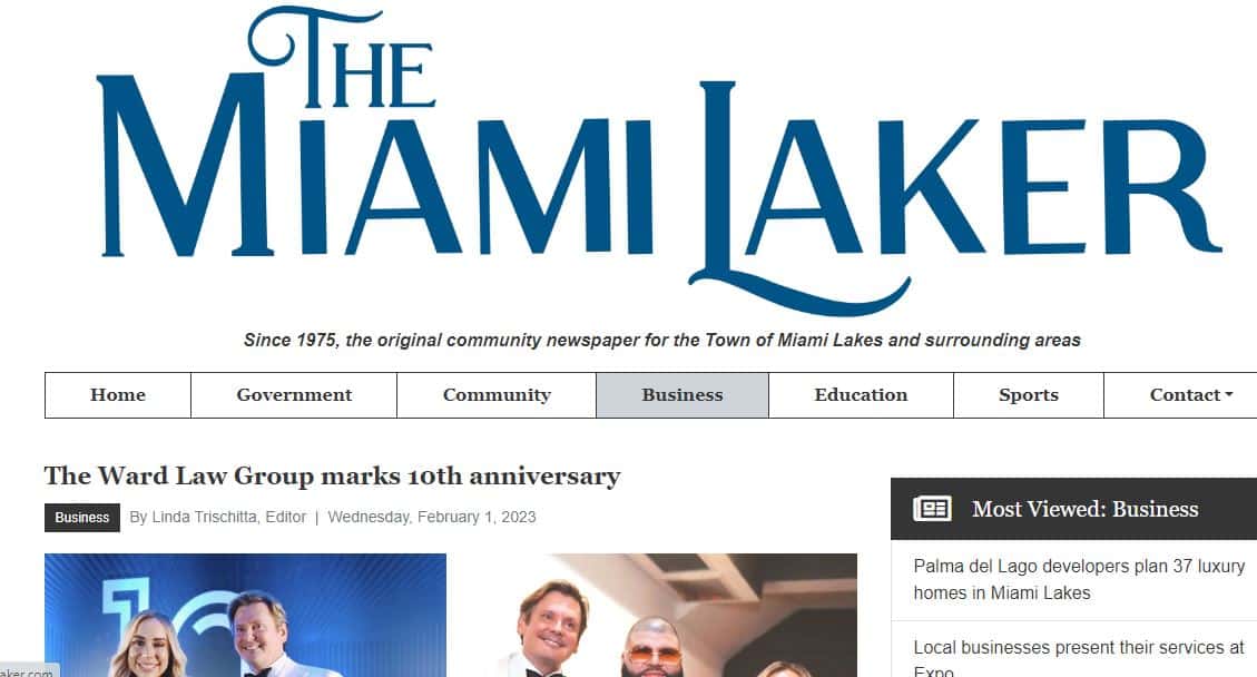 The miami laker post