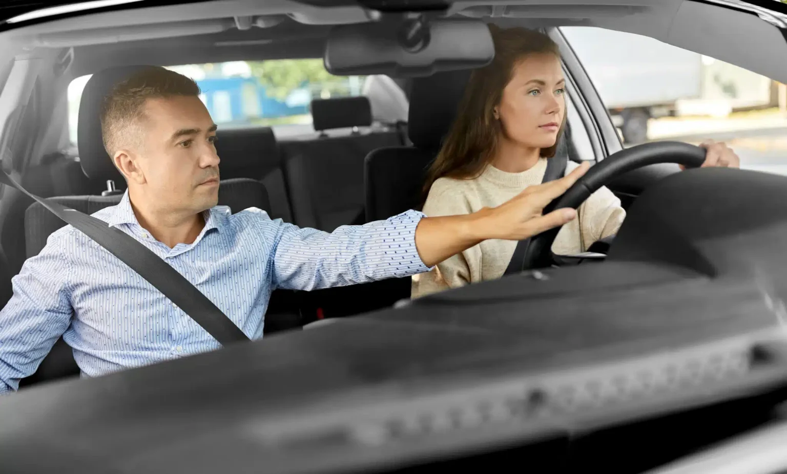 Driver,Courses,And,People,Concept,-,Car,Driving,School,Instructor